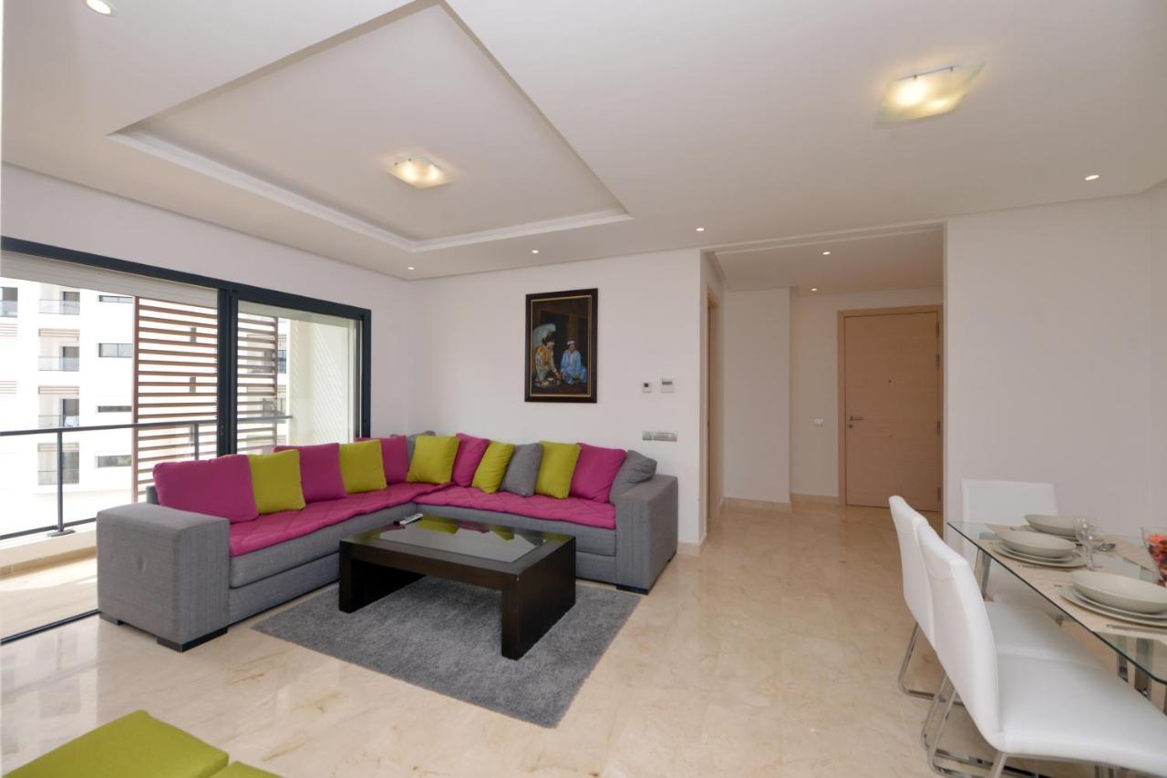 Privat Apartments Prestigia Hay Riad Rabat Eksteriør billede